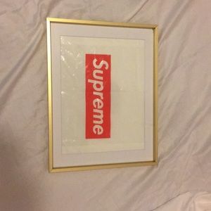 Framed supreme bag